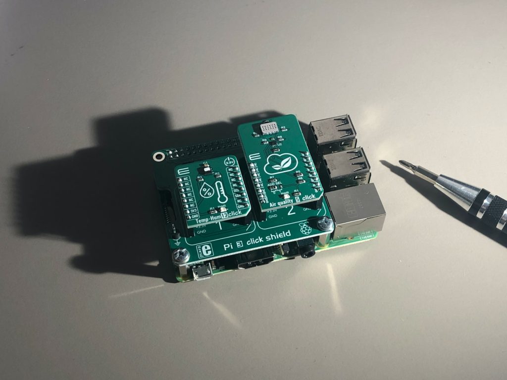 IoT device on the inside