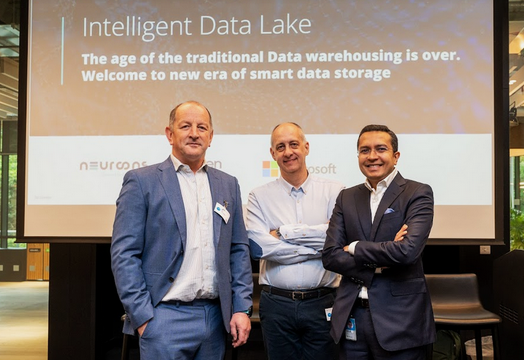 Data Lake in-a-box, the solution to the data transformation challenge faced by today’s companies, launched by neuroons & Microsoft Ireland